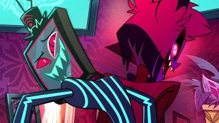 "What did you just say?" [Side-by-side Comparison] | Hazbin Hotel