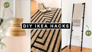 DIY IKEA HACKS - Affordable DIY Room Decor + Furniture Hacks for 2021!