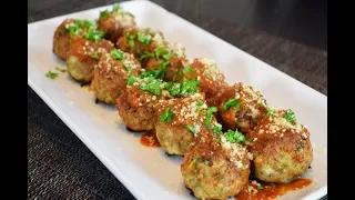 Receta Albondigas de Pavo con Queso Parmesano, super facil y rico!