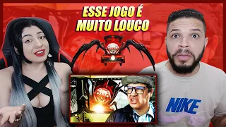 TOMBEI O TREM DO RUIM! - Choo-Choo Charles | Games EduUu (React)