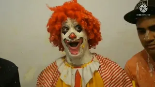 Ronald McDonald Tastes Burger King Reversed