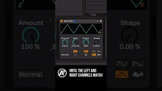 Easy Stutter Effect In Ableton Live | Using One Stock Plugin #shorts