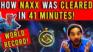 How NOTA Broke the Naxx Speedrun World Record with CRAZY NEW Strats!