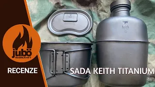 RECENZE : Titanová sada na vaření Keith Canteen Mess Kit