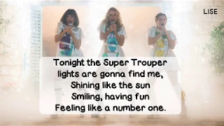 Mamma Mia! Here We Go Again - Super Trouper (Lyrics Video)