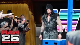 The Undertaker returns: Raw 25, Jan. 22, 2018