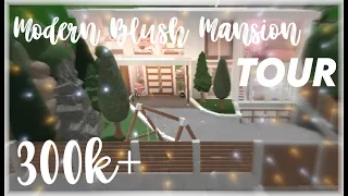 Blush Modern Mansion! *TOUR* | Roblox Bloxburg Build