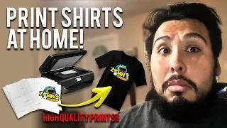 The Best Heat Transfer Paper To Print Shirts At Home With A Inkjet Printer