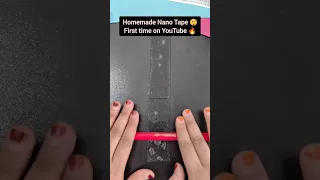 DIY Homemade Nano Tape 😲🔥 First Time on YouTube🔥 #shorts
