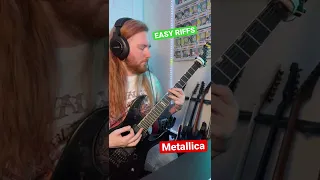 Easy guitar riffs - Metallica - fade to black