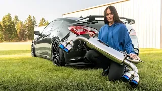 The Cheapest Genesis Coupe Exhaust!