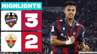 Highlights Levante UD vs Elche CF (3-2)