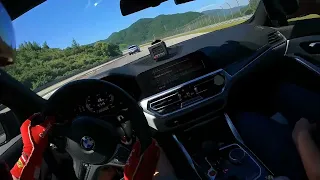 Chasing All New IONIQ 5N with BMW M3 (G80 RWD) in South Korea Race Track