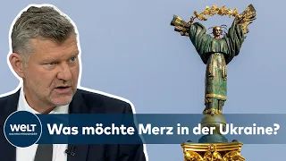 MERZ-REISE IN UKRAINE: "Die halbe Welt war schon in Kiew – nur der Bundeskanzler nicht"