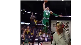 REACTING TO THE BEST DUNKS OF THE 2017-2018 NBA SEASON!!!!!!!