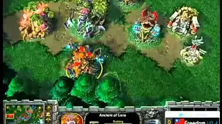 WARCRAFT3 장재호(명경기) 두개의 탑  Spirit_Moon(NE) vs Freedom(UD) The Two Towers