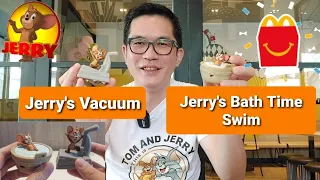 Happy Meal- Tom and Jerry (Jerry's Vacuum/Jerry's Bath Time Swim) 23 Dec 2021 (McDonald's Malaysia)