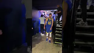 Warriors Celebrating Game 1 Win In Memphis!