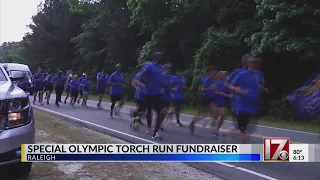 Lighting the way to the Special Olympics NC with Torch Run Relay