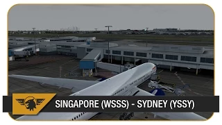 [Prepar3D] BAW15, Part 2 | Singapore (WSSS) - Sydney (YSSY) | PMDG 777 | NEW FLYTAMPA SYDNEY SCENERY