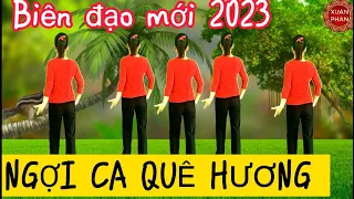 🌿NGỢI CA QUÊ HƯƠNG // CÙNG HƯỚNG ( BIÊN ĐẠO MỚI  - DỄ - ĐẸP)🌷 . HƯỚNG DẪN BẤM 🔽.