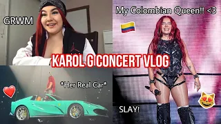 I Went To The Karol G Concert (GRWM+Concert Vlog)