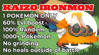 1000+ Attempts Later... - Kaizo Ironmon Emerald Nat Dex