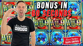 BONUS in 60 Seconds! 🐲 MAX BET Dragon Spin 🚢 Carnival Dream