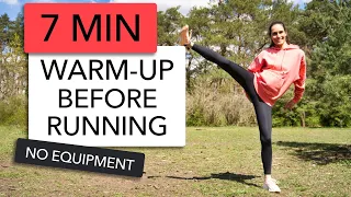 7 MIN WARM-UP BEFORE RUNNING | PRE-RUN EXERCISES FOR RUNNERS