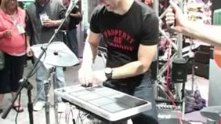 Roland SPD30 at NAMM 2010