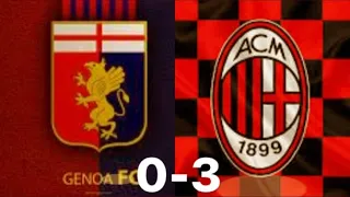 GENOA 0-3 MILAN : ANCORA LUI JR MESSIAS #genoamilan #milan #acmilan #genoa #calcio #seriea