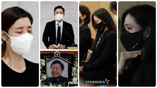 Son Ye Jin, Lee Byung Hun burst into tears with the stars at Lee Chun Yeon's funeral!