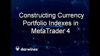 Constructing Currency Portfolio Indexes in MetaTrader 4