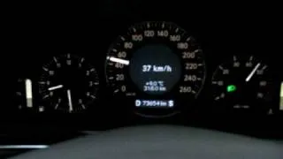 Mercedes - Benz E 500 4Matic acceleration (306 h.p.)