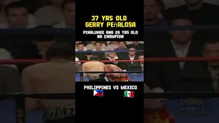 37 yrs old Gerry Peñalosa pinaluhod ang 26 yrs old na Champion #shortsvideo #highlights