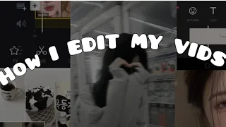 HOW I EDIT MY VIDS ✨😅 (hope u like it..🥲) #fypシ #foryou #aesthetic #editing  @Only_Aesthetics0