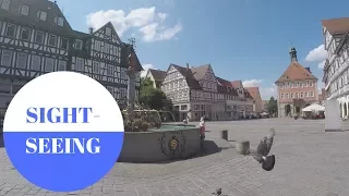 Sightseeing in Schorndorf in GERMANY