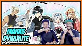 MAHA5 - DYNAMITE (VTUBER GROUP COVER) REACTION [FT. ZEN, ANDI, ALIA, LUMI, NIA]