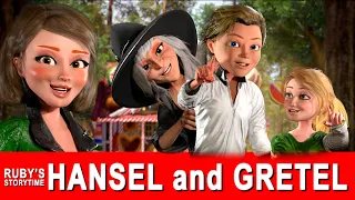 Hansel and Gretel Story| English Fairy Tales I Witch Fairy Tales I Ruby's Storytime I Family Roberto