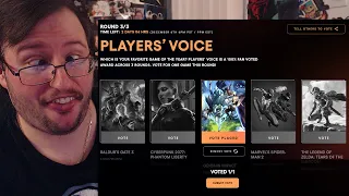 Voting For The Game Awards 2023 Players' Voice Award (Final Round!) GENSHIN, MY FAVORITE 2023 GAME!