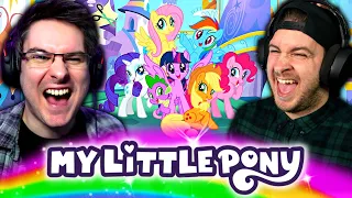 OUR FIRST TIME WATCHING MY LITTLE PONY: Friendship Is Magic Season 1 Episode 1 REACTION!