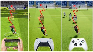 eFootball 2023 New Knuckle Shot Tutorial Knuckleball ( Mobile - Playstation - Xbox - PC )