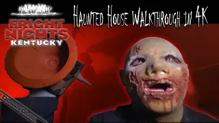 Fright Nights Kentucky - 4K HD haunted house walkthrough (Lexington, Ky. 2021)