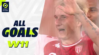 Goals compilation : Week 11 - Ligue 1 Uber Eats / 2023-2024