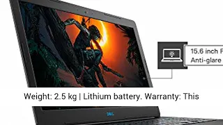 Dell G3 3579 15.6-inch FHD Gaming Laptop (8th Gen Core i7-8750H/8GB/1TB + 128GB SSD/Windows 10 + Ms
