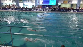 07/29/2022 Kaii Winkler 100 fly 54:18 Future Champs prelim Cary NC