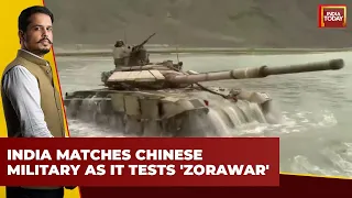 India Tests New 'Zorawar Light Tank' Amid Standoff With China