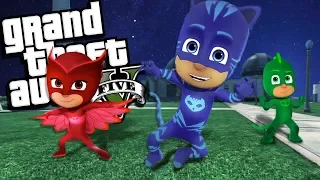 PJ Masks "CATBOY" MOD (GTA 5 PC Mods Gameplay)