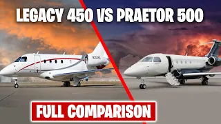 Embraer Legacy 450 Vs Embraer Praetor 500: Battle of the Jets
