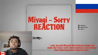 Miyagi - Sorry (Official Audio) | RUSSIAN RAP (REACTION!!!)